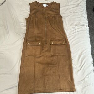 Suede Dress